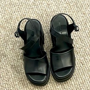 NEVER WORN! Chunky heel Clergerie platform sandals